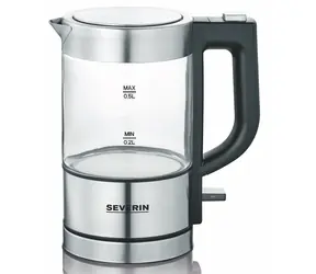 Severin WK 3472 silber / Schnellkochtopf / 1100W / 0,5 l