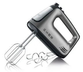 Severin HM 3832 silber / Handmixer / 400W / 5 Geschwindigkeiten / Turbo