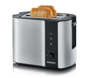 Severin AT 2589 silber / Toaster / 800 W