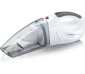 Severin HV 7144 weiß / Akku-Handstaubsauger / 7,4 V / 79 dB / 0,3 l