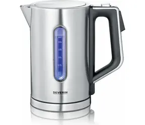 Severin WK 3418 silber / Wasserkocher / 3000 W / 1,7 l / Edelstahl
