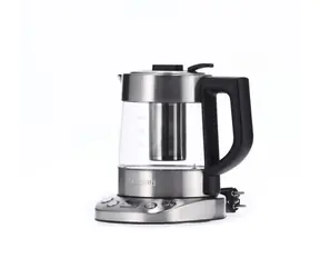 Severin WK 3473 silber / Schnellkochtopf / 2200W / 1 l / Edelstahl + Glas