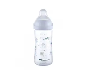 BEBECONFORT Emotion Physio Säuglingsflasche 270 ml 0-12 Monate+ weiß