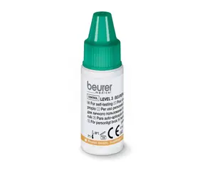 BEURER Kontrolllösung für Blutzuckermessgerät GL 44 & GL 50 / 2x 4ml