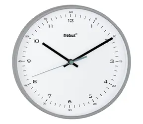Mebus 16289 - Wanduhr / 25 x 21 x 4 cm