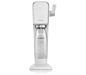 SodaStream Art weiß / Wassersprudler / BPA-frei / 1x Flasche 1 L / 1x CO2-Gas
