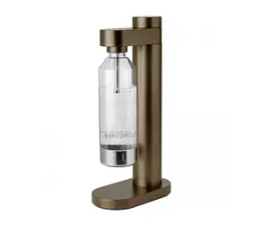 Stelton Brus Carbonator braun / Wassersprudler / ohne Flasche / ohne CO2 / 7-9 Pa 