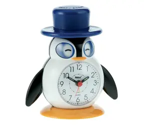 Mebus 26513 - Kinderwecker Pinguin