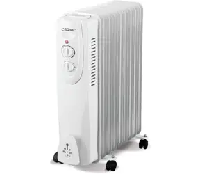 Maestro MR-950-11 / Elektrischer Ölheizer / 11 Lamellen / 2500W / 3 Heizstufen / Räder