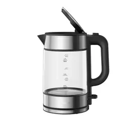 XIAOMI Elektrischer Glaswasserkocher schwarz / Schnellkochtopf / 2200W / 1,7 l