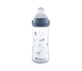 BEBECONFORT Babyflasche Emotion Physio 360ml 6m+ Blau