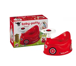 Big Bobby Car Babytopf mit Lenkrad rot / ab 1,5 Jahren