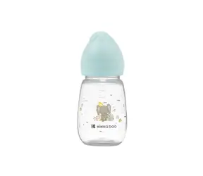 KikkaBoo Babyflasche 260 ml 3 Monate+ Savanna Mint