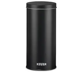 Xavax Barista-Behälter für Kaffee-/Teekapseln und andere / Metall / Mattschwarz