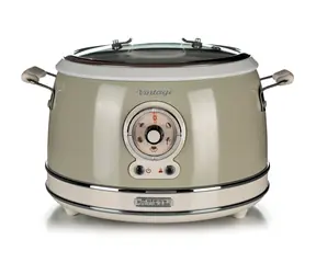 Ariete 2904 Vintage Beige / Dampfgarer / 700 W / 2 Behälter / 1,8 l Wasserbehälter 