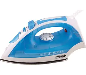 Mesko MS 5023 weiß-blau / Dampfbügeleisen / 2200 W / 230 ml / 35 g-min