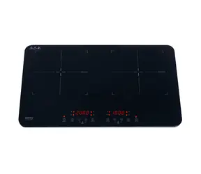 Camry CR 6514 schwarz / Elektro-Induktionsherd / 350 W / 2 Kochplatten 