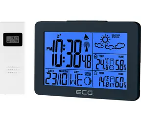 ECG MS 200 grau / Wetterstation / 3x AAA / Abverkauf