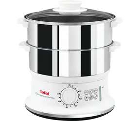 TEFAL Practical VC145130 / Dampftopf / 900 W / Volumen 6 l / 2 Behälter