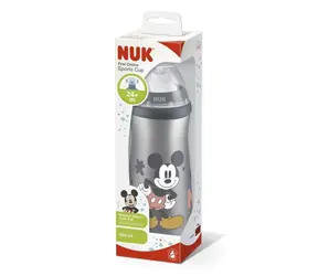NUK Trinkflasche 450 ml Mickey Mouse grau