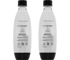 SodaStream Flasche FUSE 2 x 1l schwarz 2Pack 
