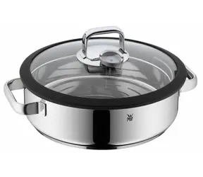 WMF Dampftopf 28 cm silber / 3,5 l / Edelstahl 
