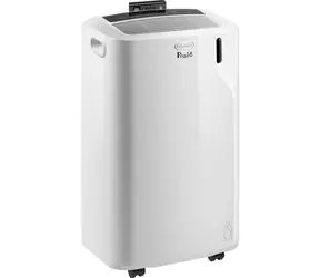 DeLonghi PAC EM82 weiß / Mobile Klimaanlage 9400 BTU / bis zu 80m3 / Kühlung & Entfeuchtung / Fernbedienung