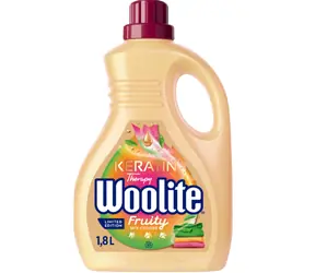 Woolite Keratin Color Fruity 30 Dosen 1,8 l / Flüssigwaschmittel für farbige Kleidung