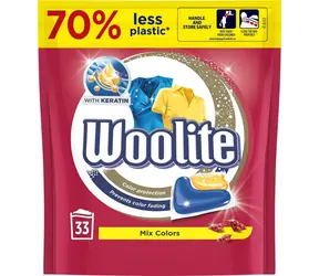 Woolite Keratin Mix Colors 33 Kapseln / Gelkapseln