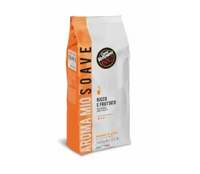 Vergnano Aroma Mio Soave 1 kg / Kaffeebohnen / 50 % Arabica & 50 % Robusta