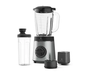 Electrolux E6VB1-8ST silber / Tischmixer / 1400 W / 2 Rührschüsseln / Eiscrusher + Turbo 