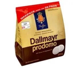 Dallmayr Prodomo Senseo Pads 28 Stk / Senseo Pads / 100% Arabica / Restposten