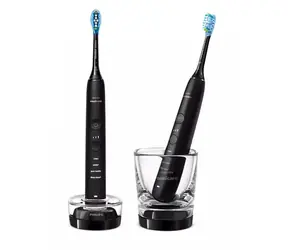 Philips Sonicare 9000 DiamondClean HX9914/54 (2 Stück) / Elektrische Zahnbürste / 62.000 Bewegungen/Min. / 4 Modi