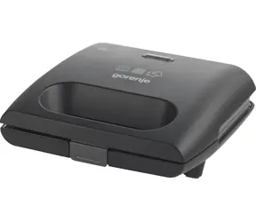 Gorenje SM703GCB schwarz / Sandwichmaker / 700W
