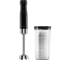 Zwilling 53104-901-0 ENFINIGY schwarz / Stabmixer / 800 W / Behälter 0,6 l 