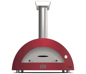 Alfa Forni Moderno 5 rot / Pizzaofen / 500°C / 100 x 70 cm / Holzbefeuerung 