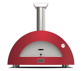 Alfa Forni Moderno 3 rot / Pizzaofen / 500°C / 80 x 50 / Holzbefeuerung 