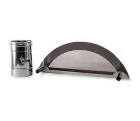 Alfa Forni Low & Slow Kit 4 Silber / Ofenkamin 
