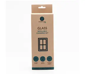 Powerton Eco Reinigungsset - Fenster und Glas 500 ml