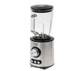Adler AD 4078 silber / Standmixer / 800 W / 2 Geschwindigkeitsstufen / 1,5 l / Pulsfunktion / Angebot