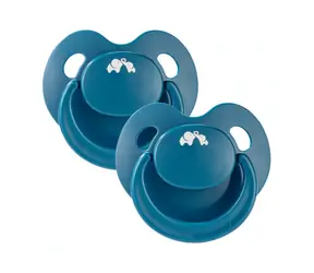 BEBECONFORT Silikon-Schnuller Physio Air Eco 2 Stück 0 Monate+ Blau / ab 0 Monaten