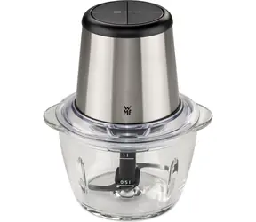 WMF Kult XS 04.1659.0011 silber / Zerkleinerer / 320W / 1,0l / 2 Geschwindigkeiten