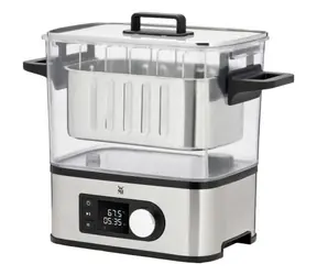 WMF Lono 04.1536.0011 silber / Sous Vide Topf / 35°C - 90°C / 3l