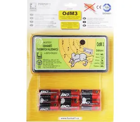 Format1 OdM3+ Akku - Mäusevertreiber & Mardervertreiber für Haus und Hütte / Akustisch ohne Lautstärkeregelung / 100 m2