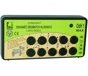 Format1 OdH1/Max ohne Adapter - Leiser Mäuse- und Zeckenvertreiber für Haus und Hütte / 200 m2 