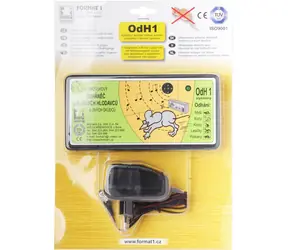 Format1 OdH1/s + Netzteil - Akustischer Maus- und Zeckenvertreiber für Haus und Hütte / 100 m2