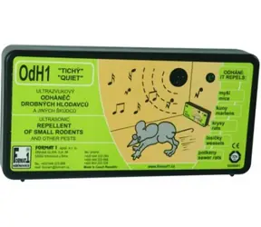 Format1 OdH1/t - Leiser Mäuse- und Zeckenvertreiber für Haus und Hütte / 100 m2