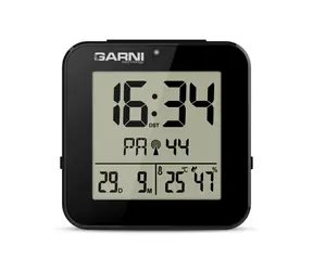 Garni 138B - digitaler Wecker mit Thermometer und Hygrometer
