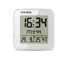 Garni 138W - digitaler Wecker mit Thermometer und Hygrometer
