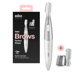 Braun Silk-épil FG 1106 weiß / Epilierer / 1x AA Batterie
